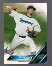 2016 Topps Pro Debut #168 Josh Sborz - Ogden Raptors