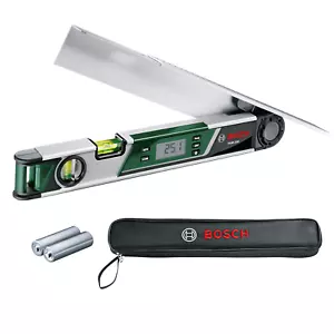 Bosch Digital Angle Measurer and Mitre Finder inc. Case & Batteries PAM 220 - Picture 1 of 4