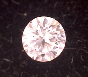 Moissanit o. Diamant 0,20 Karat, weiss, 4,02 mm N.84 - Bild 1 von 2