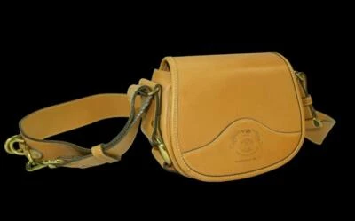 $1450 Ghurka No 509 SADDLE Equestrian British Tan Leather Shoulder Crossbody Bag - Изображение 1 из 4