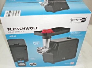 Fleischwolf Profi Elektrisch 600W Wurst Maschine-Füller+3xInox Scheiben NEU+OVP - Bild 1 von 9