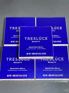 5x Tresluce Beauty Beautiful Bella Shadow Quad Palette 0.12 oz each NIB - Picture 1 of 1