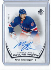 2021-22 SP AUTHENTIC MORGAN BARRON FUTURE WATCH AUTO ROOKIE CARD 230/999 #115