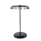 With 23 Hooks Rotating Necklace Holder Metal Necklace Organizer