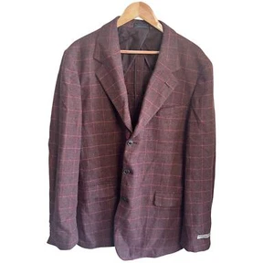 Pendleton Mens Brown Tweed Blazer Sport Coat Oregon Tweed Wool 42 - Picture 1 of 14