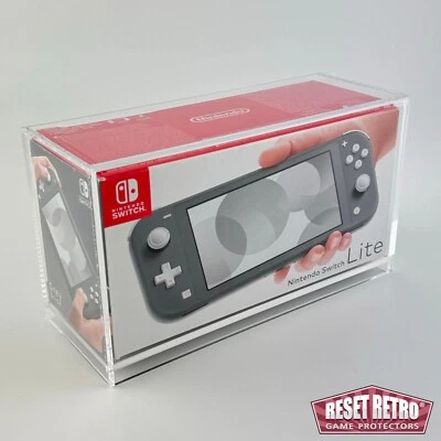 RESET RETRO Custodia in acrilico adatta per console Nintendo Switch Lite custodia protettiva UV protector