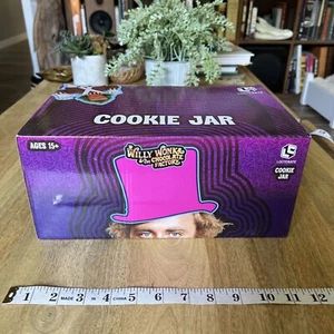 Loot Crate Exclusive Willy Wonka & the Chocolate Factory Half Bust Cookie Jar - Picture 1 of 6