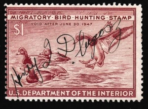 RW13 Redhead Ducks Duck Stamp Used Cv15.00 - Picture 1 of 1