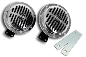 2x Signalhorn für Boote Motorboot Hupe Signalhupe Signalfanfare - Bild 1 von 5