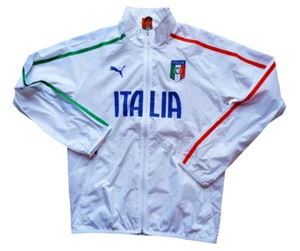 Puma Italien Italy Nylon Windrunner Anthem Jacke Jacket Fußball weiß Italia M - Bild 1 von 4