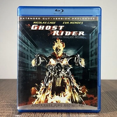Ghost Rider : Extended Cut - Blu-Ray - 2007 - Like New - Mint Disc - Image 1 of 4