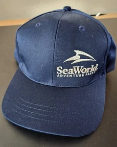 SEAWORLD ADVENTURE PARKS Exclusive Unisex Baseball Cap Hat NICE - Picture 1 of 4