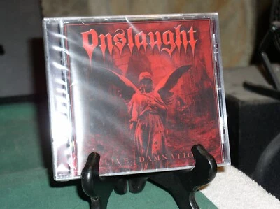 ONSLAUGHT~~ LIVE DAMNATION CD Candlelight  [BRAND NEW SEALED] Foto 1 de 2