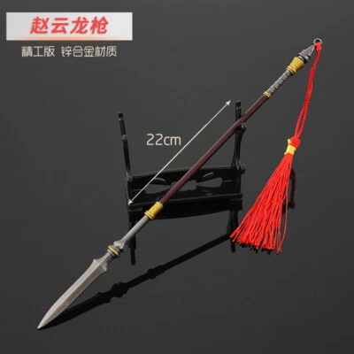 TOY 1:6 1/6 Chinese Sword  赵云 Spear THREE kingdoms weapon  METAL  - Image 1 of 4
