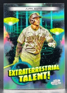 Juan Soto 2023 Topps Cosmic Chrome Extraterrestrial Talent #ET-10 - Bild 1 von 2