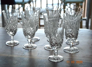 Juego de (8) vasos de agua altos de té helado Rogaska Richmond 7-1/4" cristal - Imagen 1 de 14