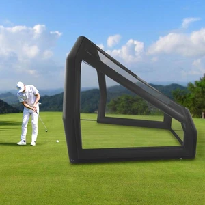 Gabbia rete simulatore swing pratica golf gonfiabile golf pratica rete gabbia e soffiatore - Foto 1 di 23