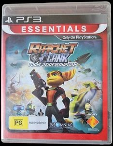 Ratchet & Clank Tools Of Destruction PS3 PlayStation 3 w/ Manual Mint Disc N New - Foto 1 di 6