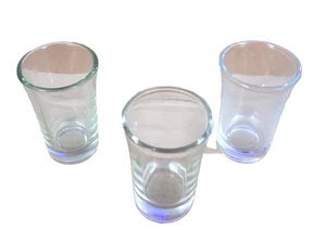 3er Set Klarglas Jiggers 3 in H x 2 in B - Bild 1 von 2