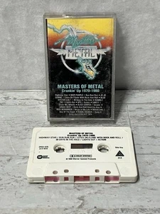 Masters of Metal Cassette  - Crankin' Up 1970-1980 RARE Play Tested Works - Picture 1 of 5