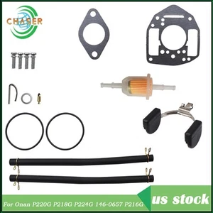 Carburetor Repair Rebuild Kit 146-0657 For Onan P220G P218G P224G P216G - Picture 1 of 7