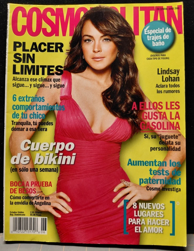 COSMOPOLITAN EN ESPANOL MAGAZINE  ~ JUNE 2006 ~ LINDSAY LOHAN - Image 1 of 1
