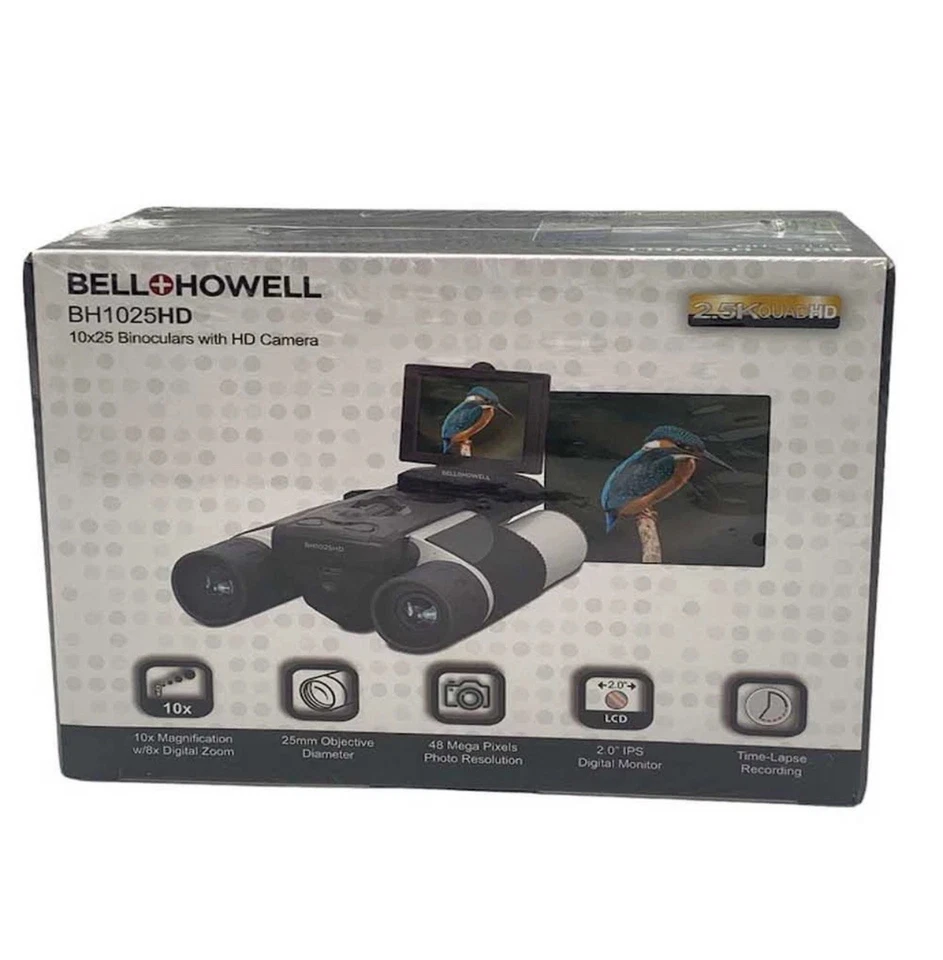 Bell & Howell BH1025HD 10x25 Binoculars - Image 1 of 1