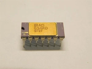  Analog Devices AN534KD Internally Trimmed Precision Multiplier IC 14-CERDIP - Picture 1 of 1