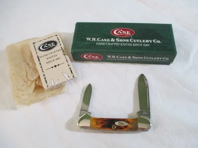 Case XX 2000 Autumn Bone Jigged pequeña canoa 62132 SS, artículo 01171 Foto 1 de 4