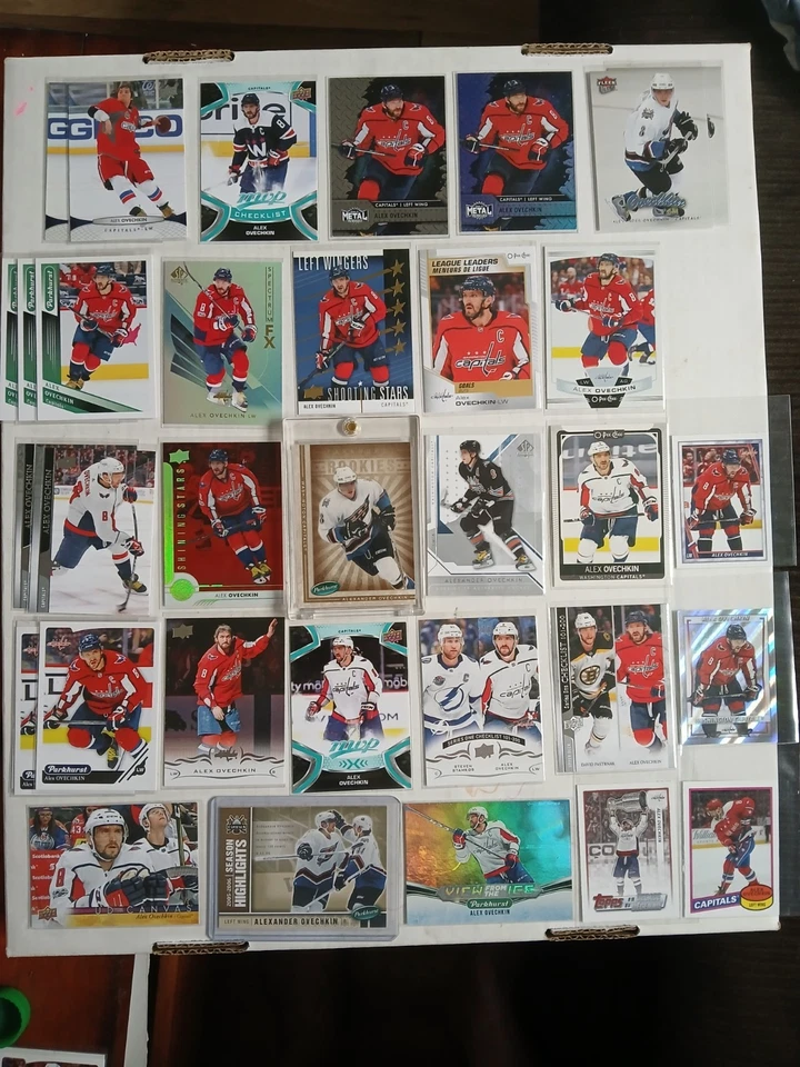 Лот карточек с Алексом Овечкиным с 2 дебютантами! - Изображение 1 из 4