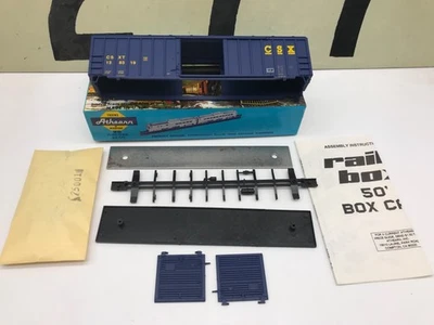Athearn Ho Scale CSX 50' Railbox Boxcar #138319 Unassembled NOS - Image 1 of 3