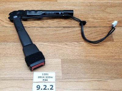 ✅ 12-20 OEM BMW F22 F30 F34 F36 F80 F82 M3 M4 hebilla de cinturón de seguridad delantero derecho Foto 1 de 4