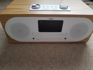 AZATOM clock Wood 100 X DAB+/DAB/FM Radio With Bluetooth And Cd Player And USB - Picture 1 of 5