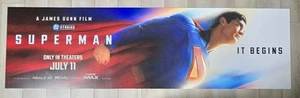 Superman 2025 It Begins BENCH POSTER/DC/Justice League - Picture 1 of 5