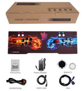 NEU Fiycatpsa HD Arcade Spielautomat Konsole 2 Spieler 1000+ Spiele Bundle - Bild 1 von 8