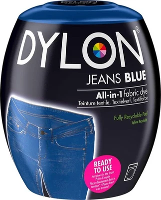 DYLON Washing Machine Fabric Dye Pod for Clothes & Soft Pack of 1, Blue  - Image 1 of 4