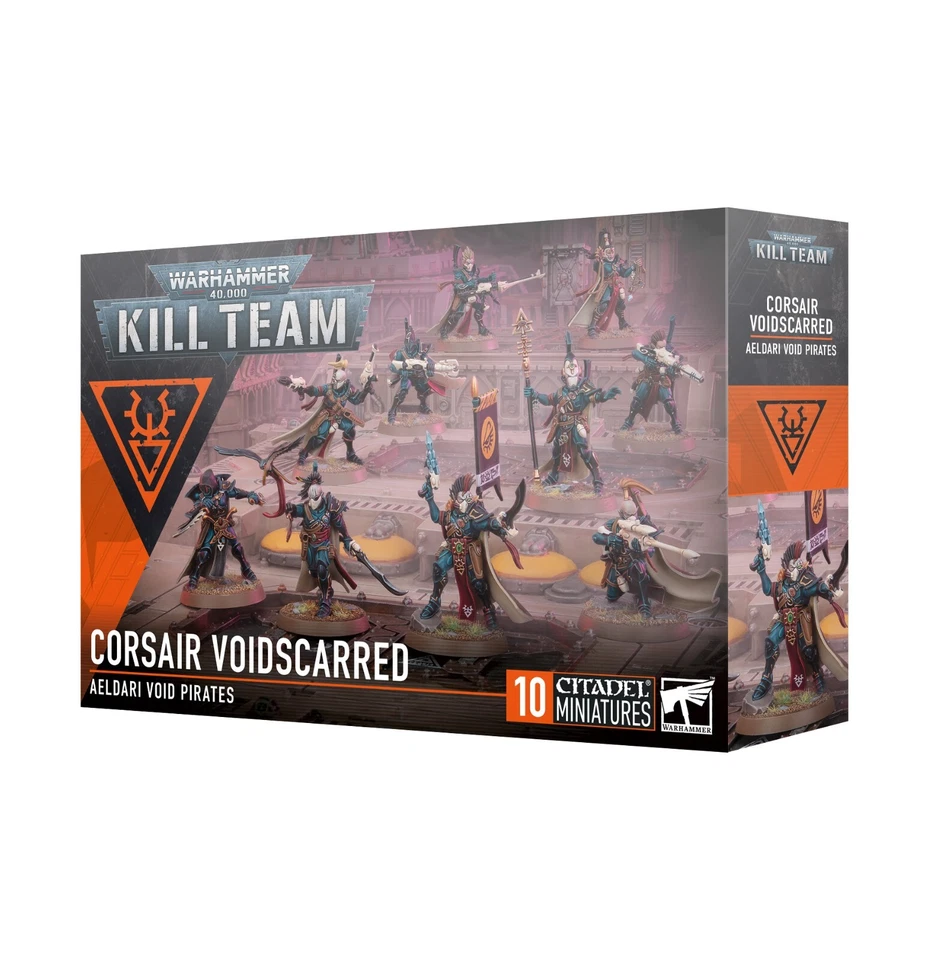 Warhammer 40k Kill Team: Aeldari Corsair Voidscarred 3-е издание НОВЫЙ в КОРОБКЕ - Изображение 1 из 1