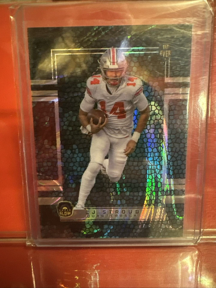 CJ Stroud One Of One!! Super Glow 1st Ever Snake Skin  - Image 1 of 2