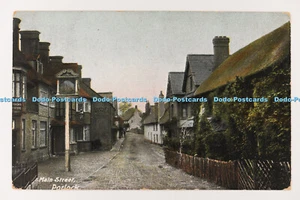 R713965 Porlock. Calle principal. Hotel Castillo. Hartmann. PM Taunton. 1913 - Imagen 1 de 4