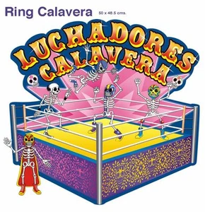 INVENTORY LIQUIDATION - Lot of 25! LUCHADORA DECORATION - DIA DE LOS MUERTOS ! - Picture 1 of 1