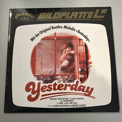 Laserdisc Bildplatte Yesterday PAL Beatles - Bild 1 von 3