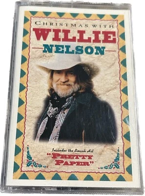 Christmas With Willie Nelson - Pretty Paper - 1994 Cassette Foto 1 de 3