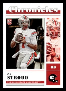 2023 Panini Chronicles Draft Picks #2 C.J. Stroud Ohio State Buckeyes - Picture 1 of 2