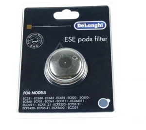 5513200179 FILTRO CIALDE POD ORIGINALE DE LONGHI SERIE DEDICA - DISTINTA ECZ35 - Foto 1 di 1