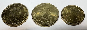 Australian Circulated Coins: 2018 $2, 2022 $1 and 2023 $1 . Collector Coins. - Picture 1 of 8
