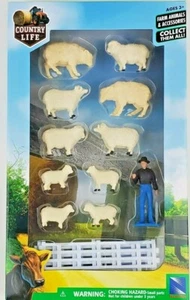 New Ray 1/43 Country Life Sheep Farm accessory set - Picture 1 of 1