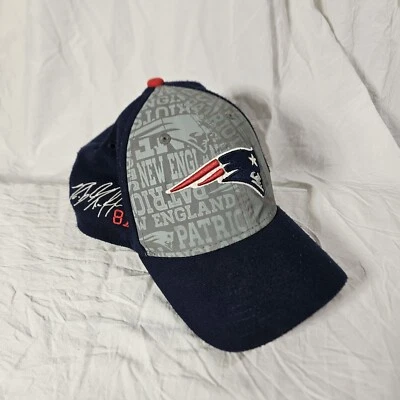 New England Patriots New Era NFL Trucker 39THIRTY Sombrero Flexible S/M Gronk 87 ¡Escrito! Foto 1 de 4
