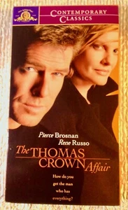 The Thomas Crown Affair VHS Pierce Brosnan Renee Russo ISBN 0792843401 - Picture 1 of 1