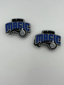 NBA Orlando Magic Basketball Team For Crocs Shoe Charms - 2 Pieces - Picture 1 of 1