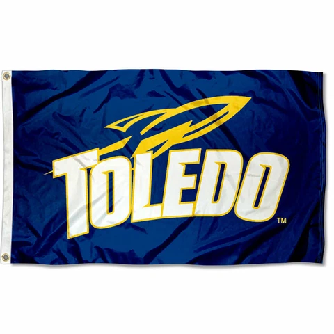 University of Toledo Rockets Flag  Large 3x5 Cover